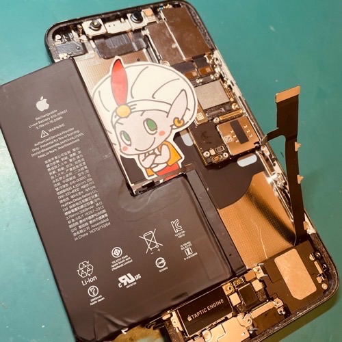 立川市からお越しのお客様　iPhone11ProMaxお客様部品お持ち込みのバッテリー交換