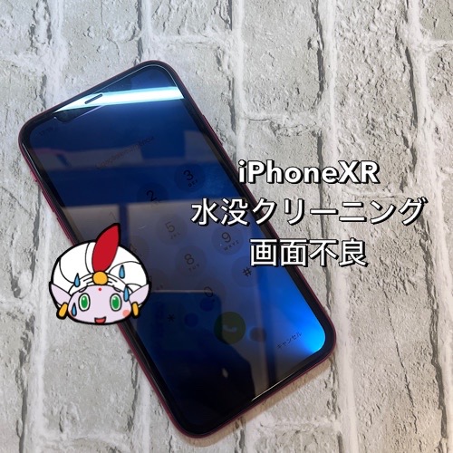 国立市からお越しのお客様　iPhone XR水没修理