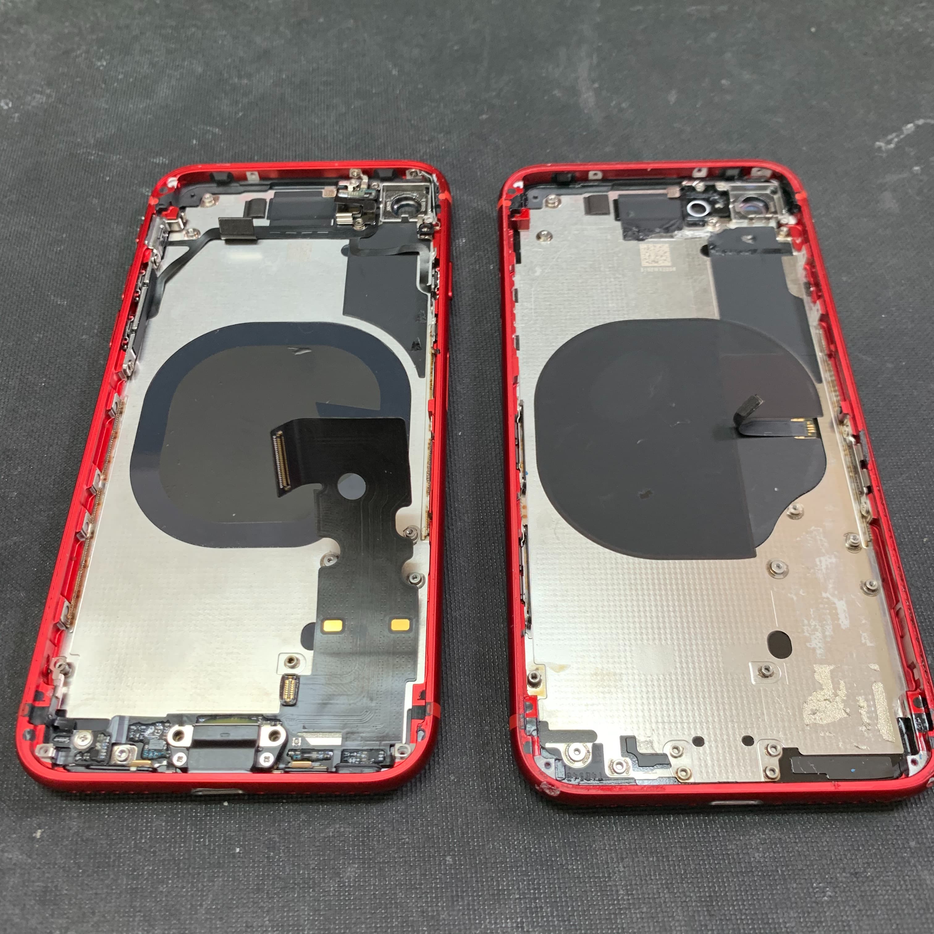 iPhone8のボリュームケーブル移植完了