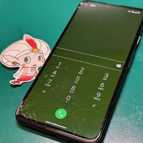 日野市からのお客様 Google pixel 5a 画面割れ修理